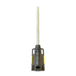 Komplett stolprör 60 mm med fundament